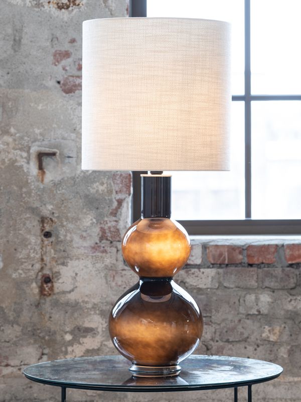 Augusta negra, Salma beige, H 90cm